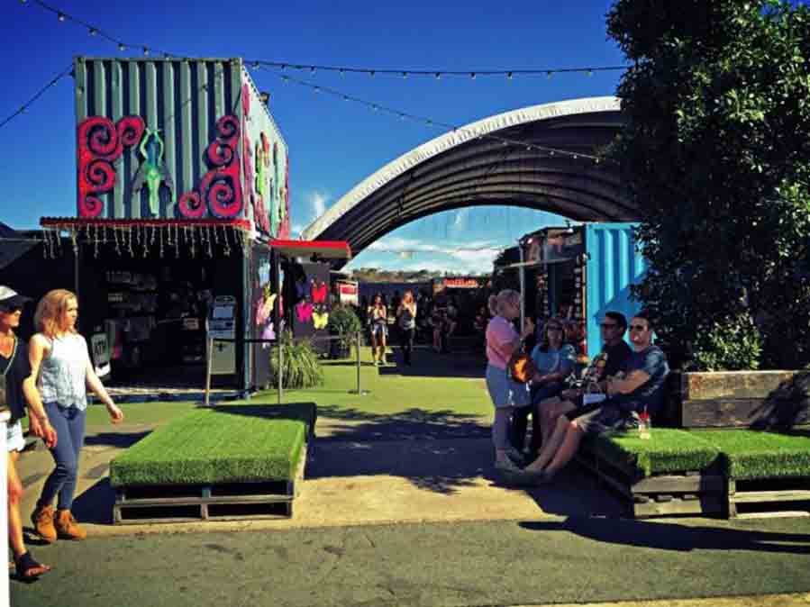 The old Eat Street Markets at Brisbane's Northshore