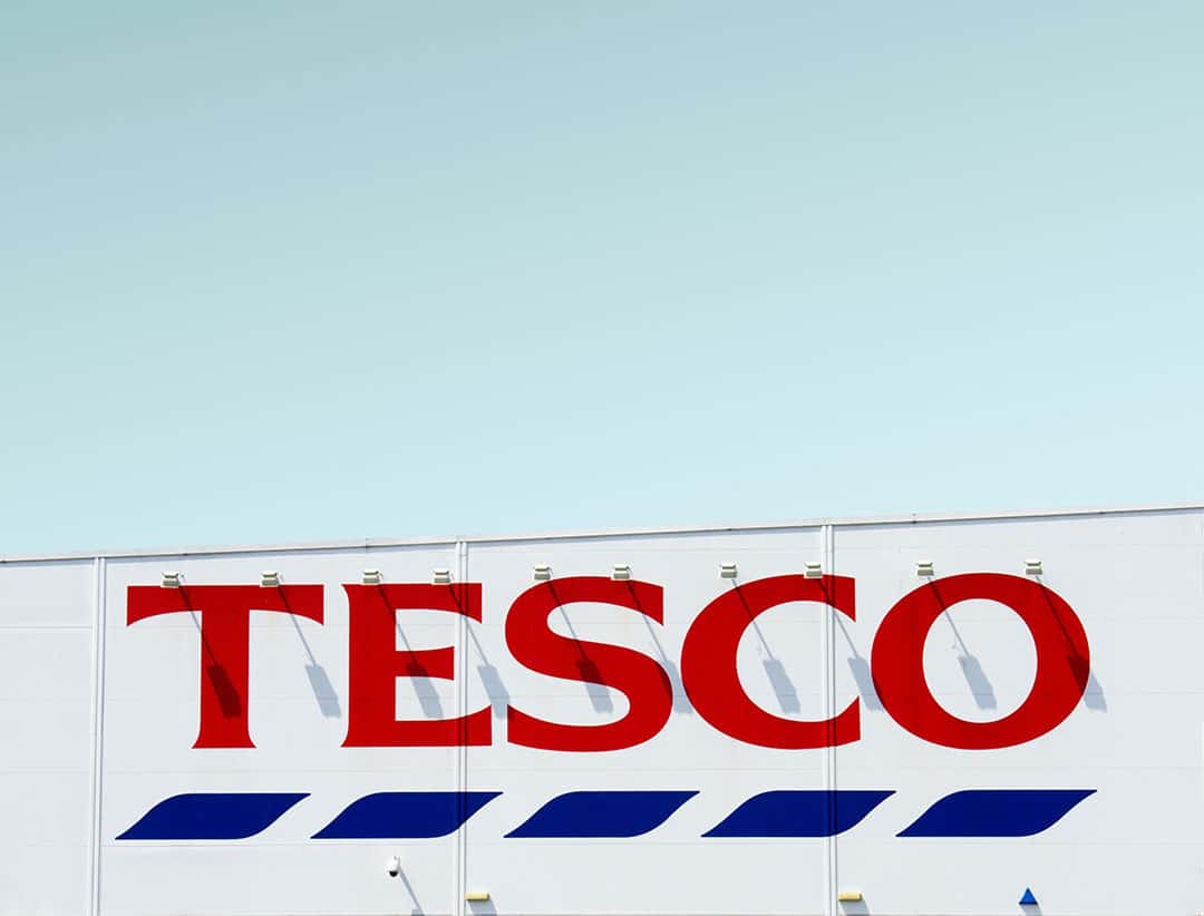 Tesco sign