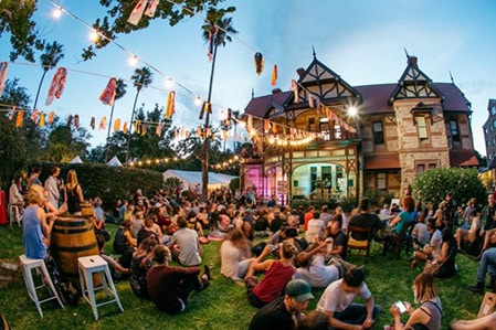 Twilight market in Adelaide