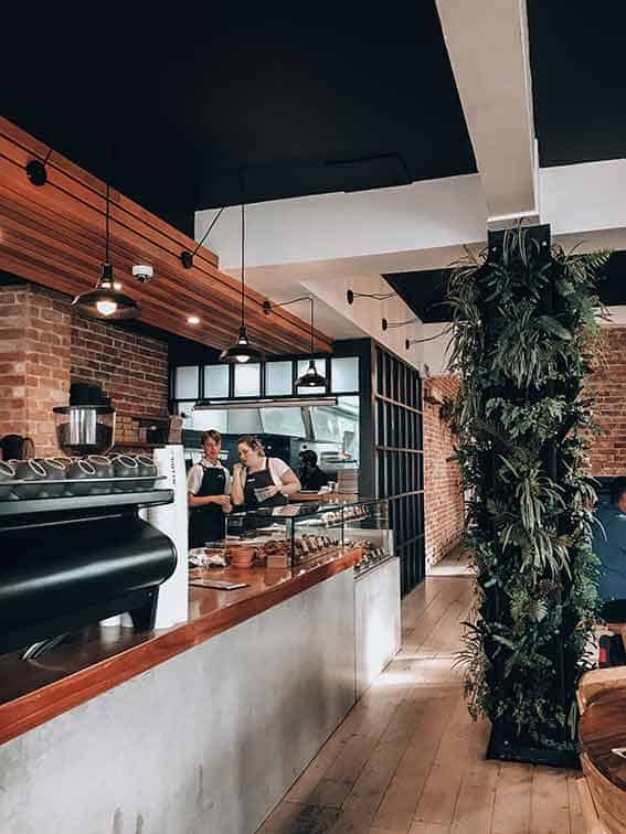 Modern and industrial cafe interiors by Cotto Cafe in Adelaide