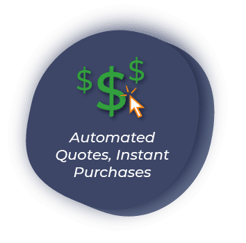 Get Automated Quotes and Instant Purchases