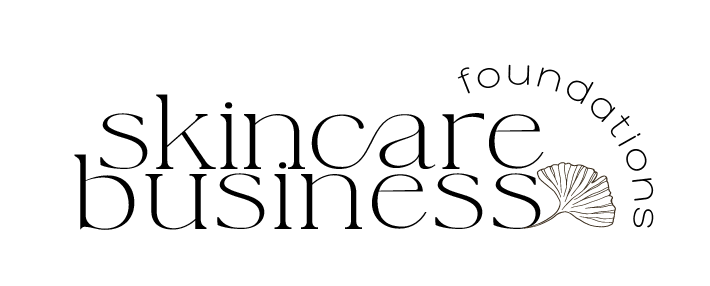 skincare business foundations logo