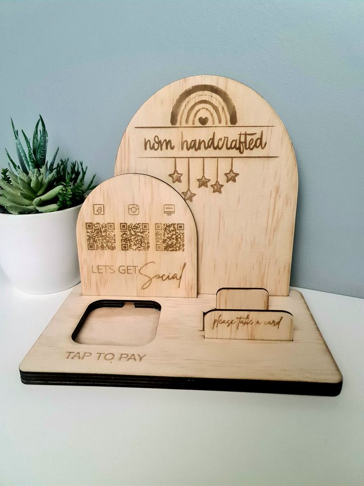 Handmade Payment dock from Ember Lasting