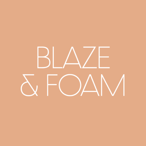 BLAZE & FOAM Logo