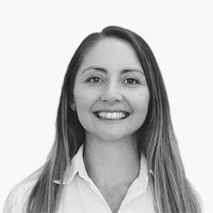 Black and white headshot of Nicole Eldridge, Director of Insurance at AUZi Insurance